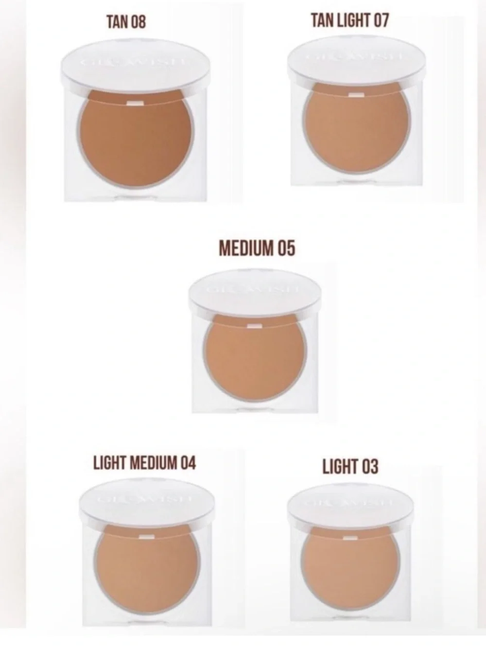HUDA BEAUTY GLOWISH LUMINOUS PRESSED POWDER;—05 MEDIUM
